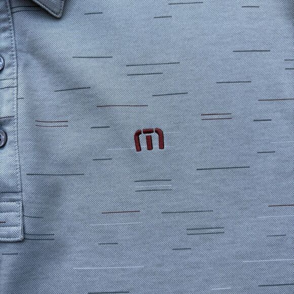 Travis Mathew Polo Shirt Men 2XL XXL Short Sleeve Golf Golfing Pima Cotton Blend - Picture 4 of 9
